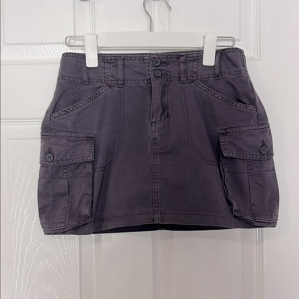Brandy Melville Charcoal Mini Skirt